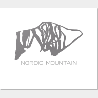 Nordic Mountain Resort 3D Posters and Art